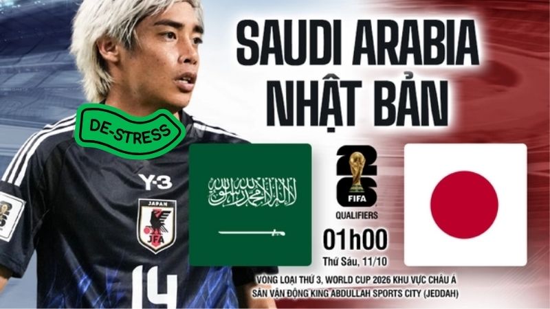 Nhận định Saudi Arabia vs Nhật Bản (01h00 ngày 11/10): Kịch bản cũ có lặp lại? 2 Nhận định Saudi Arabia vs Nhật Bản (01h00 ngày 11/10): Kịch bản cũ có lặp lại?