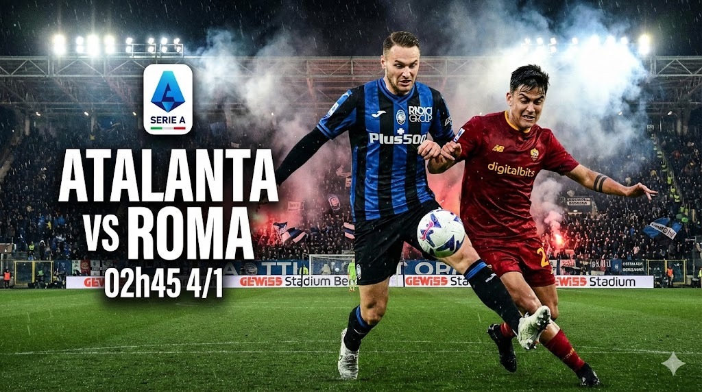 02h45 ngay 4 1 atalanta vs roma Bức tranh tương phản về phong độ của hai ứng viên Top 4
