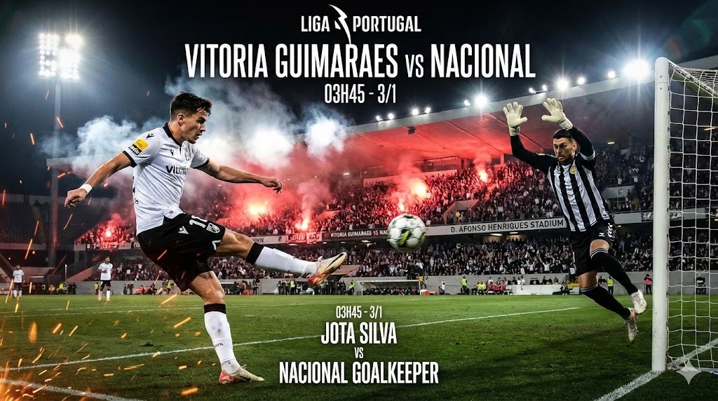 03h45 ngay 3 1 vitoria guimaraes vs nacional Bức tranh tương phản về phong độ của cả hai đầu chiến tuyến