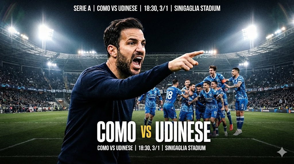 18h30 ngay 3 1 como vs udinese Bức tranh phong độ trái ngược của hai đội bóng
