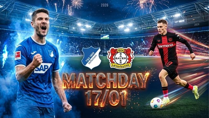 Nhận định 21h30 ngày 17/1 Hoffenheim vs Leverkusen 21h30-ngay-17-1-hoffenheim-vs-leverkusen